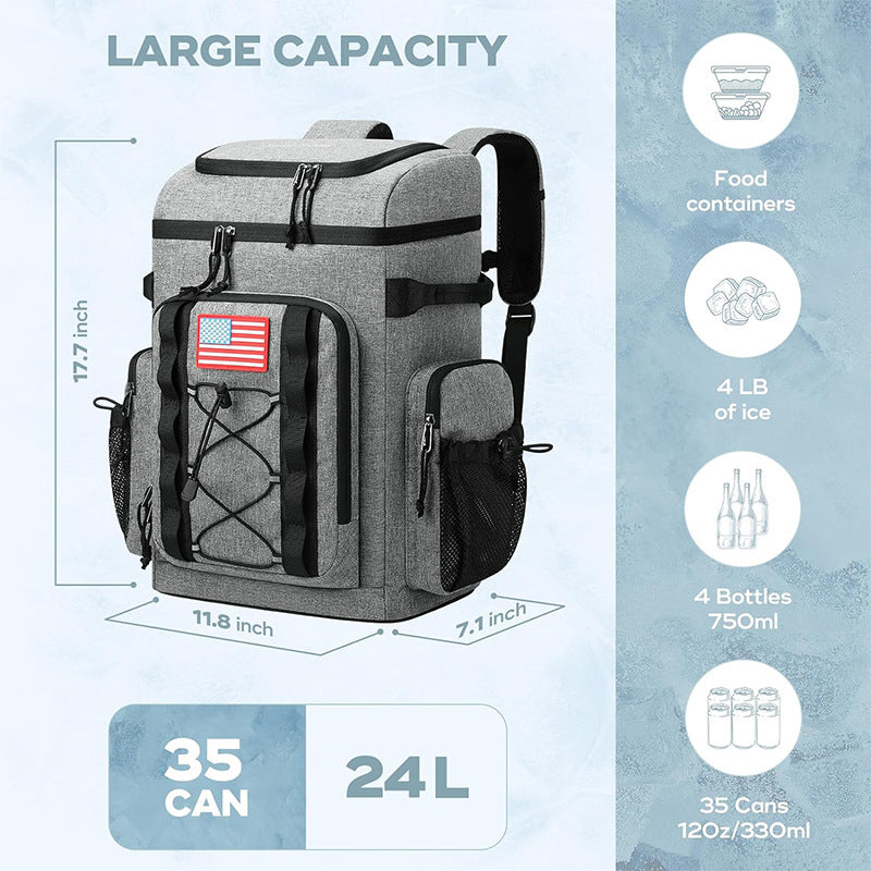 Sporty all-round backpack with multifunctional compartments Kalsten