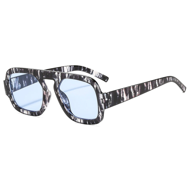 Men's Bold Retro-Inspired Square Sunglasses Kalsten