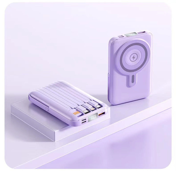 Portable power bank with intelligent fast charging feature and LED display Kalsten