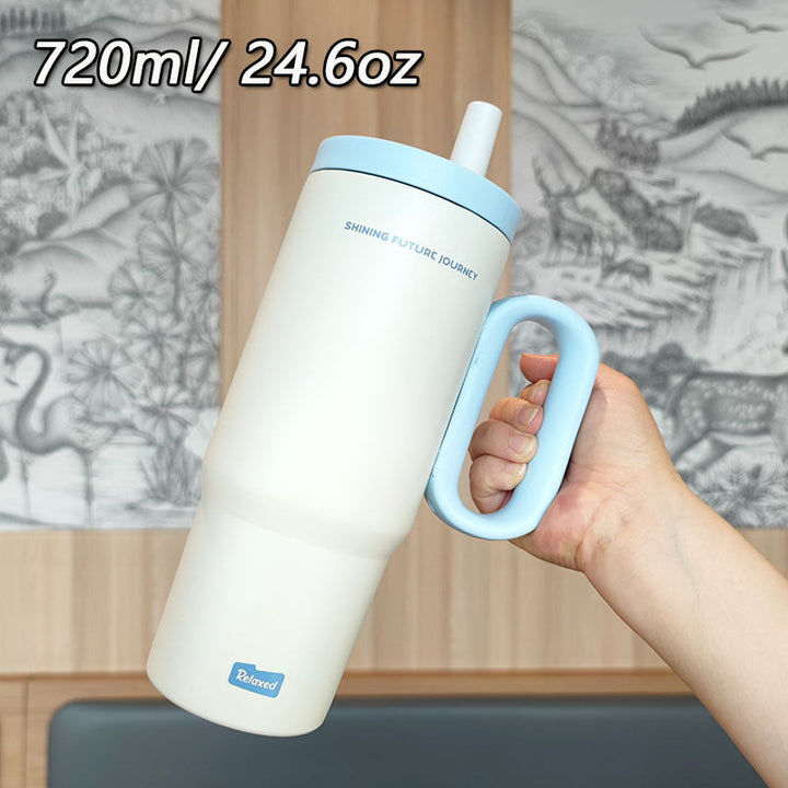 Women insulated drinking container with ergonomic handle Kalsten