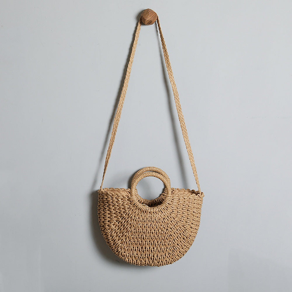 Handcrafted straw bag Kalsten
