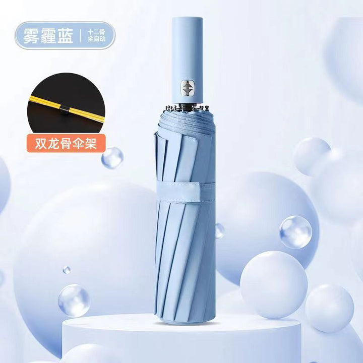 Ladies automatic and wind-resistant folding umbrella Kalsten