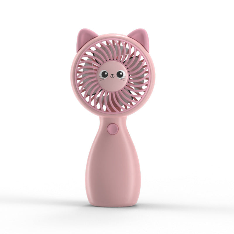 Women's Portable Mini Hand Fan in Cute Animal Design Kalsten