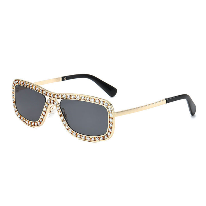 Women's extravagant Cat-Eye sunglasses with golden accents Kalsten