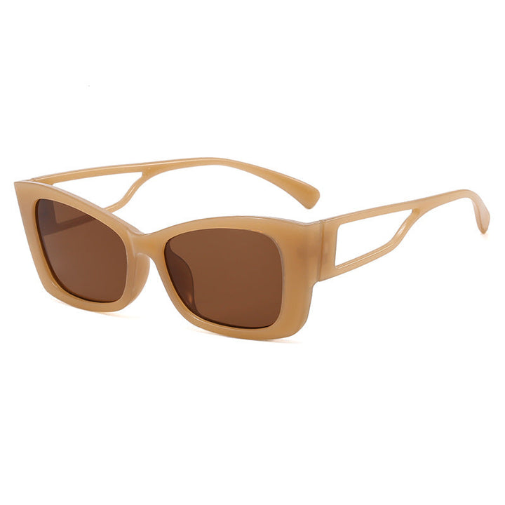 Ladies trendy geometric sunglasses with square frame Kalsten