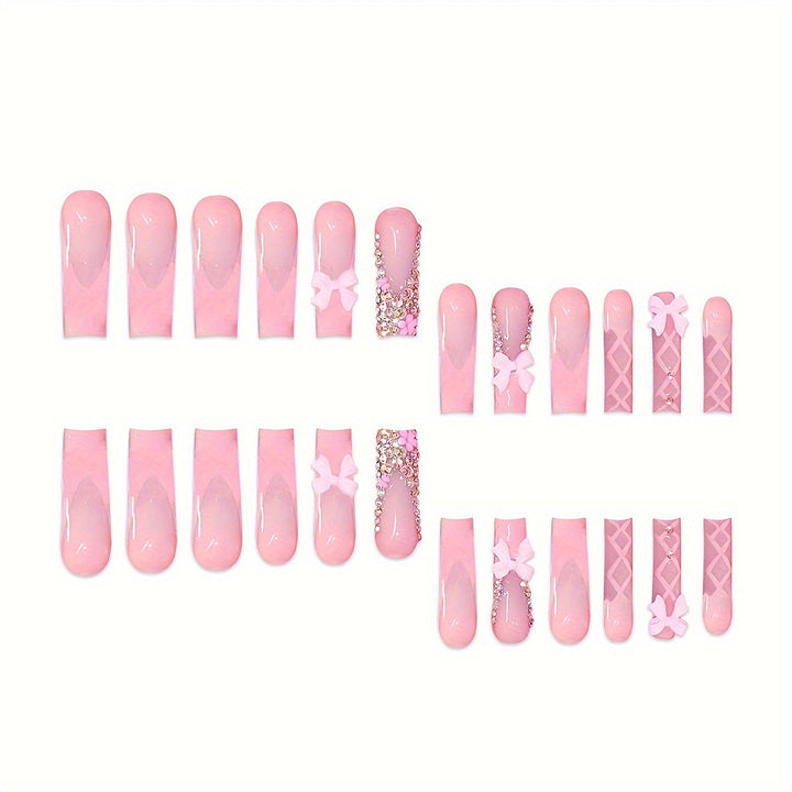 Decorative Press-On Nail Set Kalsten