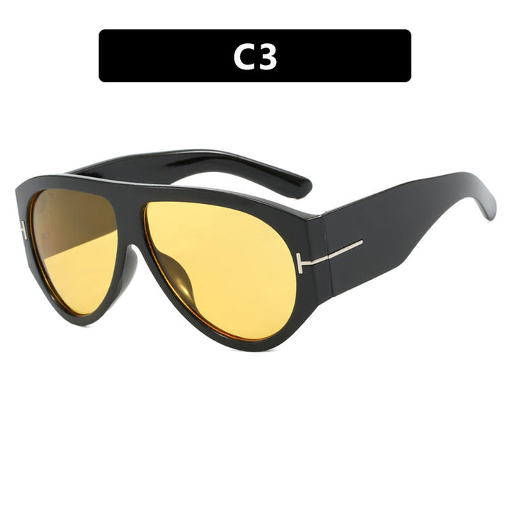 Women's fashionable oversized sunglasses in retro style Kalsten