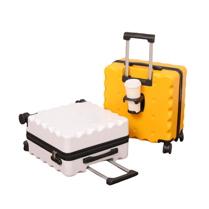 Women's Compact Multi-Compartment Rolling Luggage Kalsten