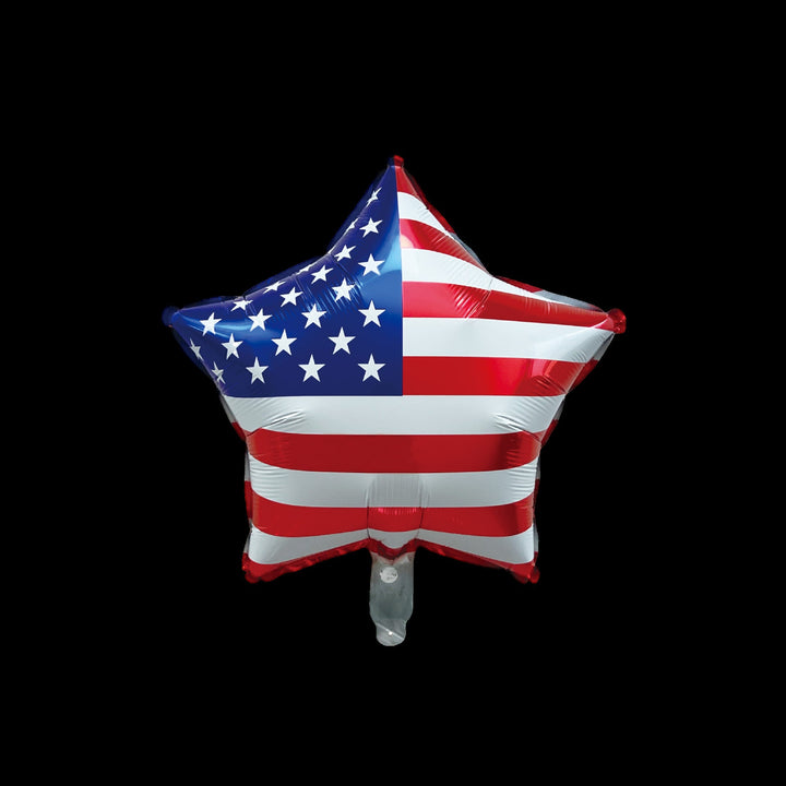 Unisex non-patriotic inflatable hairband with star ear bubbles and the inscription Kalsten