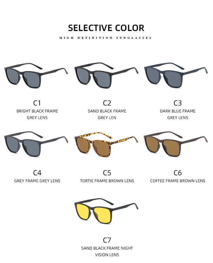 Ladies stylish sunglasses with modern, angular frame Kalsten