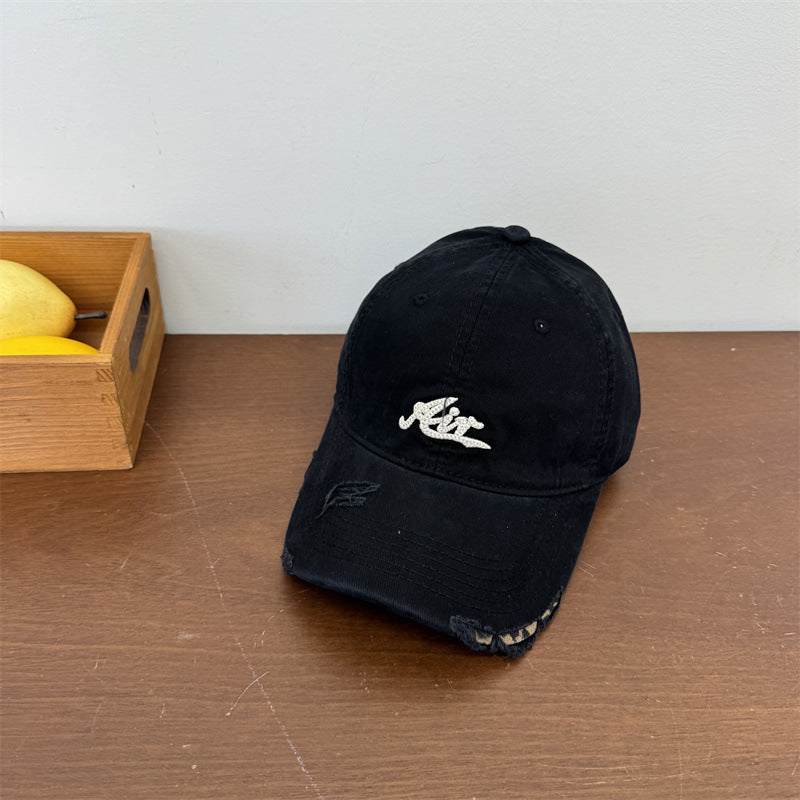 Women's Distressed Vintage Baseball Cap Kalsten
