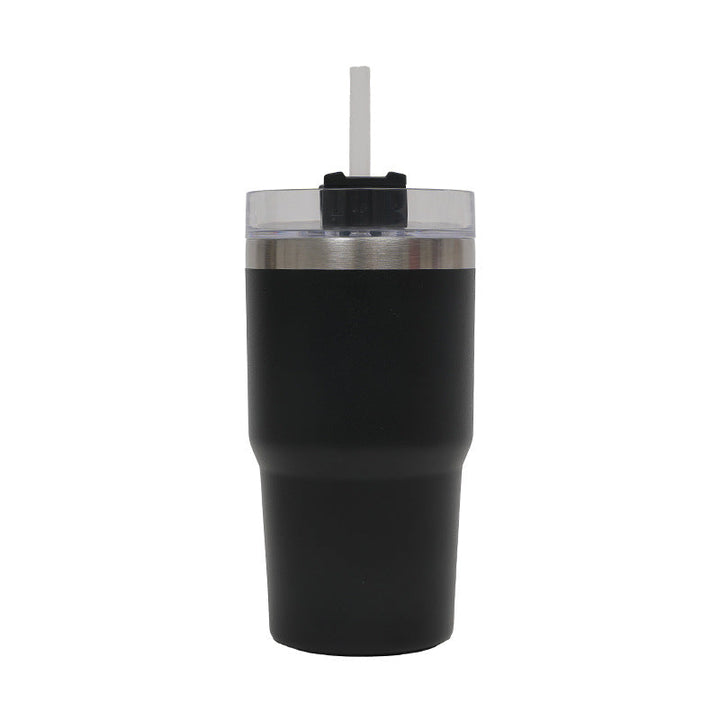 Women's Thermo Drinking Cup with Ergonomic Handle and Practical Straw Kalsten