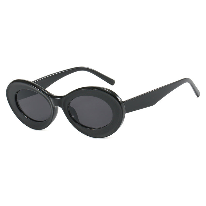 Women's oval sunglasses with modern lenses Kalsten