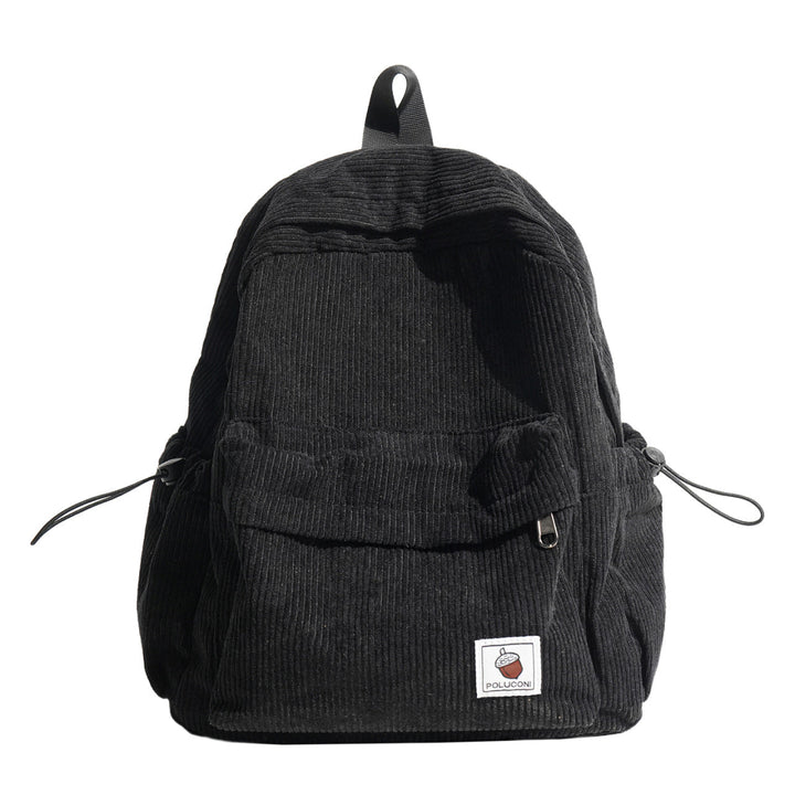 Corduroy Textured Backpack