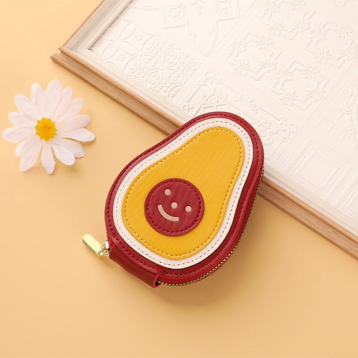 Fun Fruit-Themed Zippered Coin Purse Kalsten