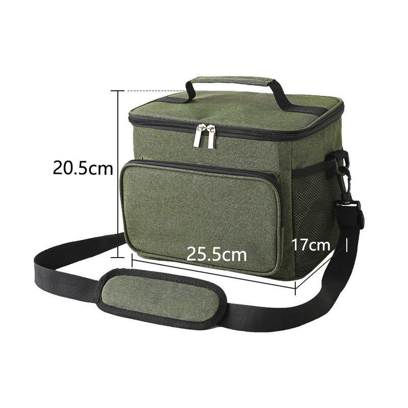 Women's Insulated Cooler Bag with Practical Carry Handle and Versatile Compartments Kalsten