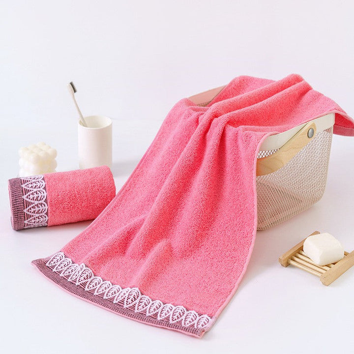 Women Cotton Bath Towel with Fine Border Kalsten