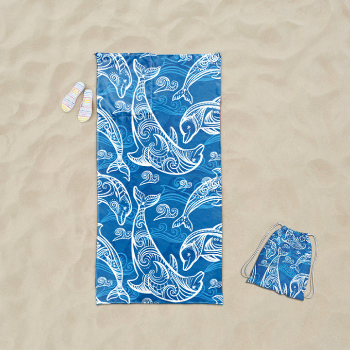 Beach towel with exclusive sea turtle motif Kalsten
