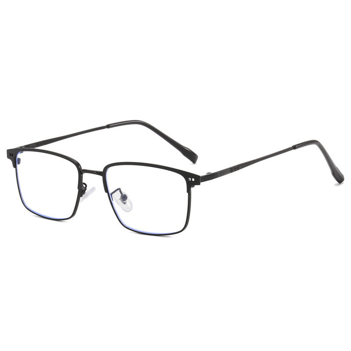Women's elegant square glasses with fine metal frame Kalsten