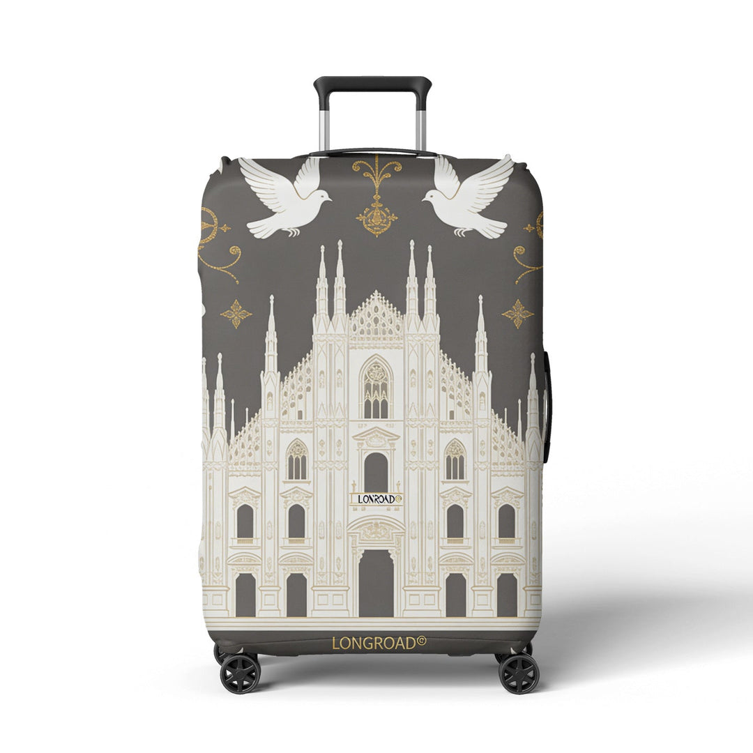 Women's suitcase cover in futuristic design Kalsten