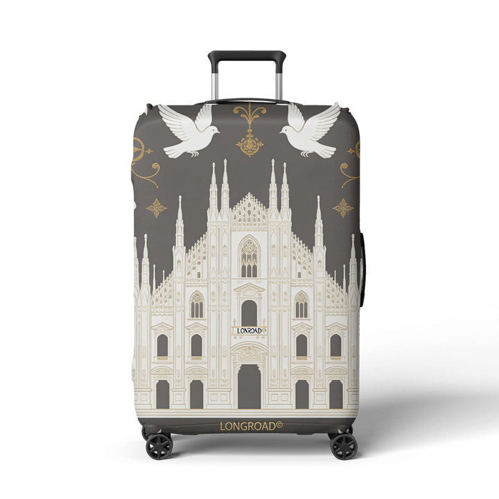 Women's suitcase cover in futuristic design Kalsten