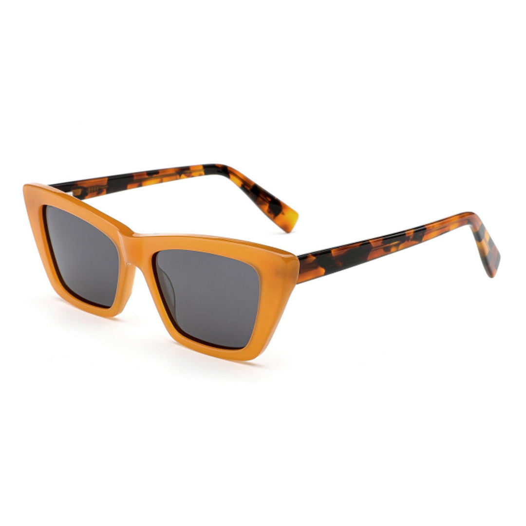 Women's sunglasses in trendy, geometric design with high-quality plastic frame Kalsten
