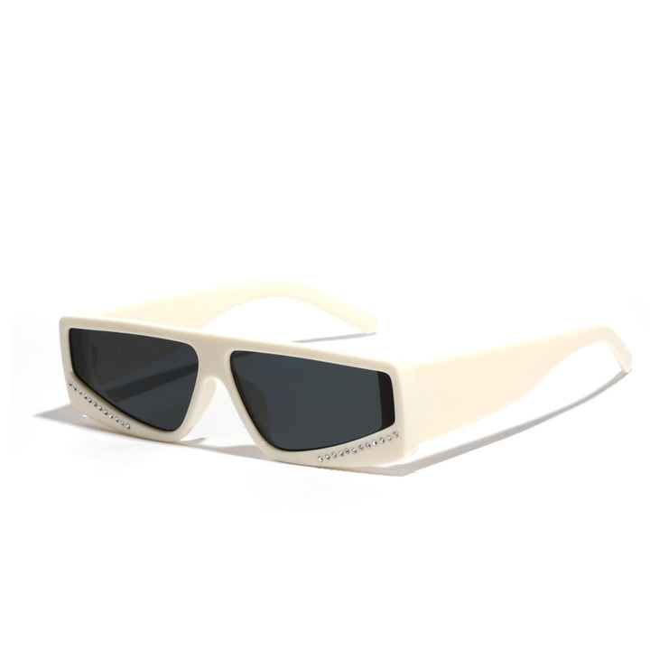 Women's oversized sunglasses with futuristic shape and stylish embellishments Kalsten