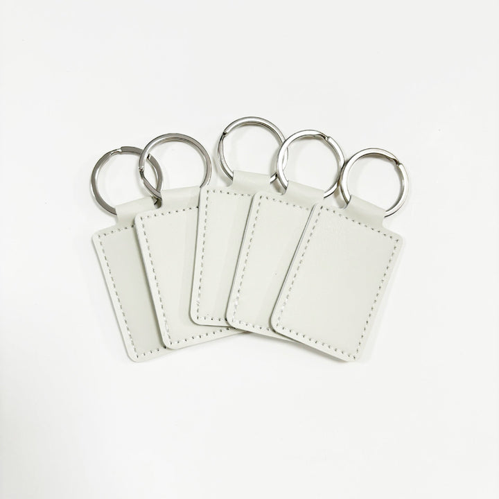 Unisex keychain made of high-quality synthetic leather with custom label Kalsten