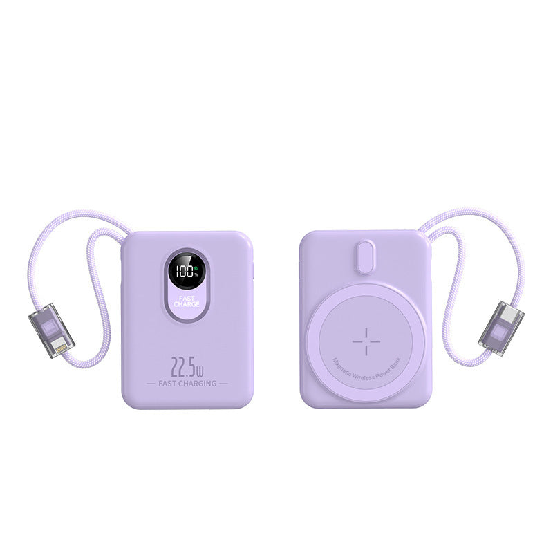Magnetic Wireless Powerbank with Fast Charging Function and Digital Display Kalsten