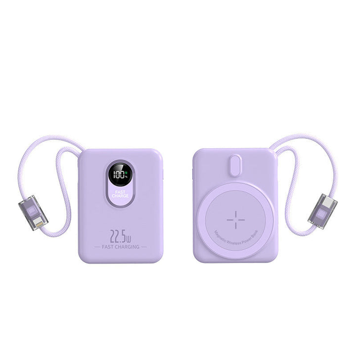 Magnetic Wireless Powerbank with Fast Charging Function and Digital Display Kalsten
