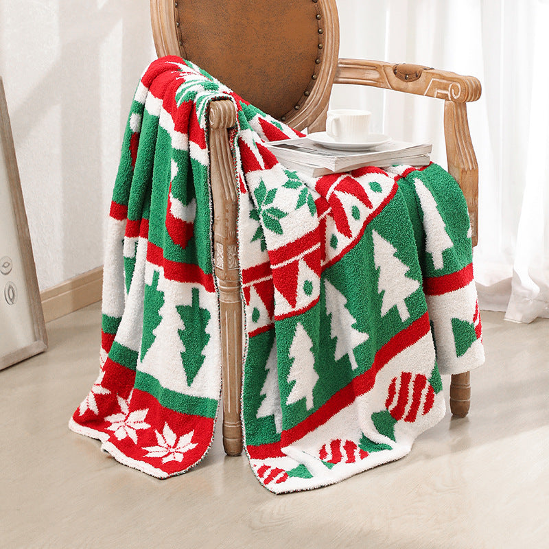 Unisex Cozy Fleece Throw Blanket