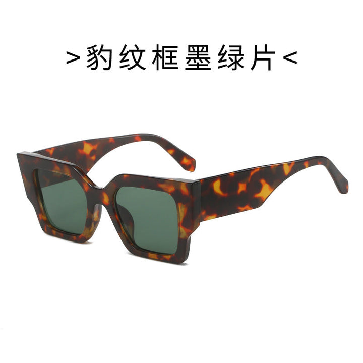 Ladies fashionable square sunglasses with wide frame and UV protection Kalsten