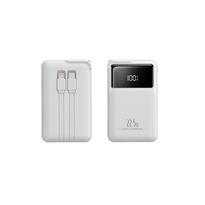 Compact power bank with integrated charger Kalsten