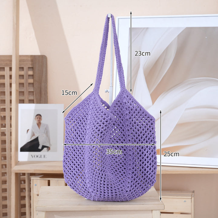 Handcrafted mesh tote bag Kalsten