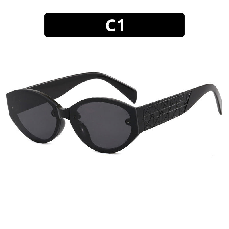 Ladies extravagant Cat-Eye sunglasses with textured frame Kalsten