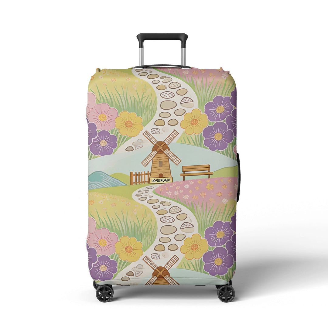 Women's suitcase cover with beach motif Kalsten