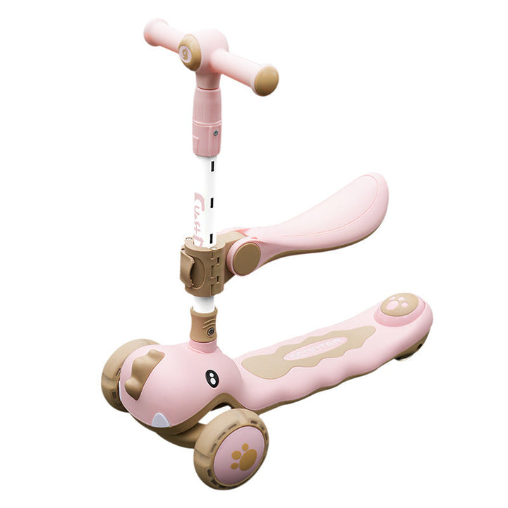 Animal-Themed Lean-to-Steer Kick Scooter Kalsten