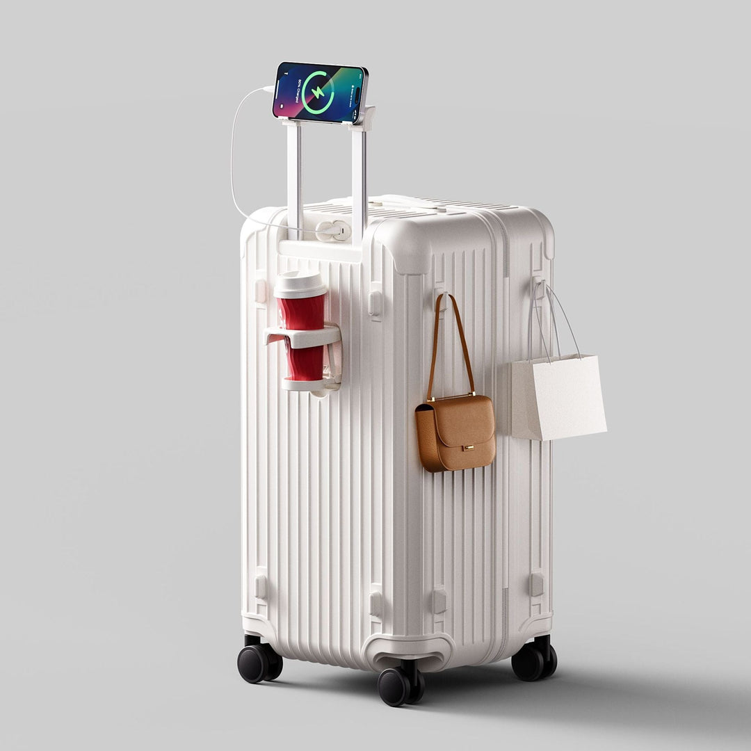 Slim Hard-Shell Carry-On Spinner Luggage Kalsten