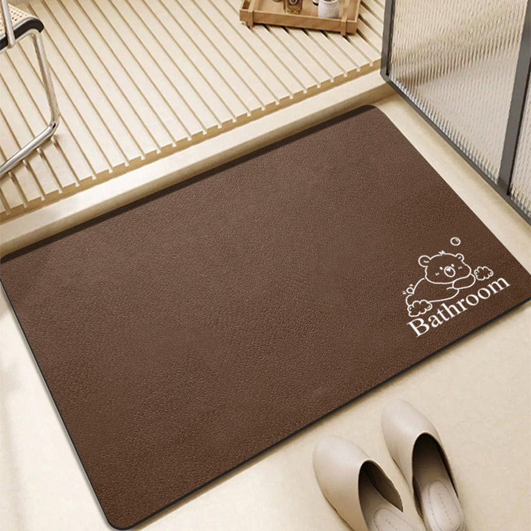 Cute Cartoon-Themed Bath Mat