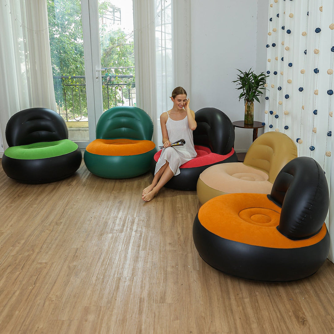 Ladies Ergonomic Bean Bag Chair with Back Support Kalsten