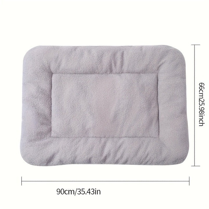 Plush Pet Comfort Mattress Dog Bed