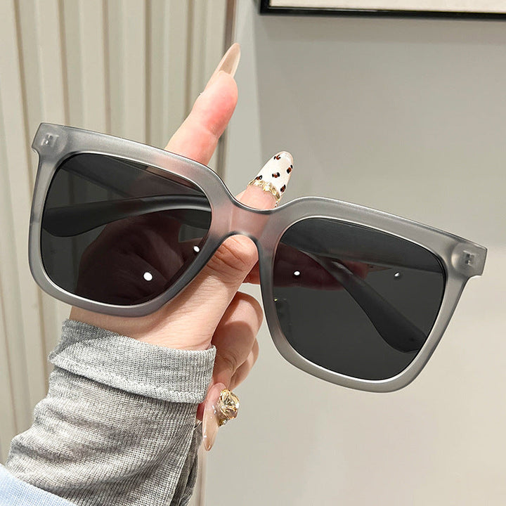 Women's oversized sunglasses with matte frame Kalsten