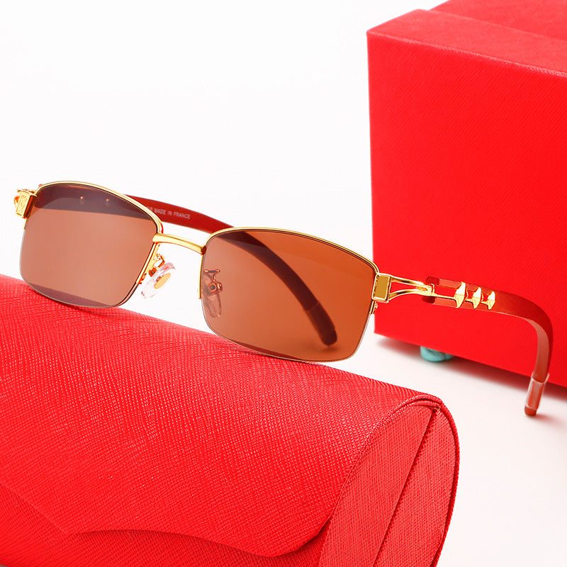 Ladies exclusive designer sunglasses with high-gloss finished metal frame and polarizing lenses Kalsten