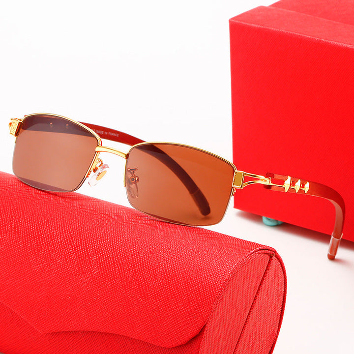 Ladies exclusive designer sunglasses with high-gloss finished metal frame and polarizing lenses Kalsten