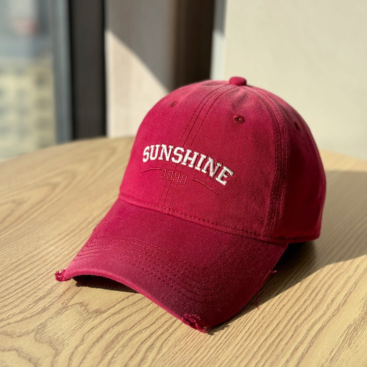 Women's Casual Distressed Baseball Cap Kalsten