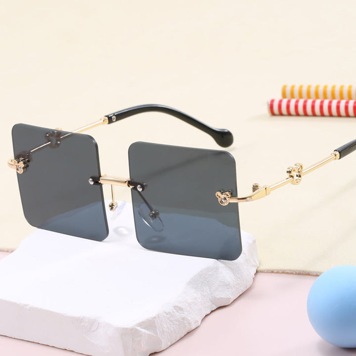 Women's square sunglasses with luxurious, high-quality frame Kalsten