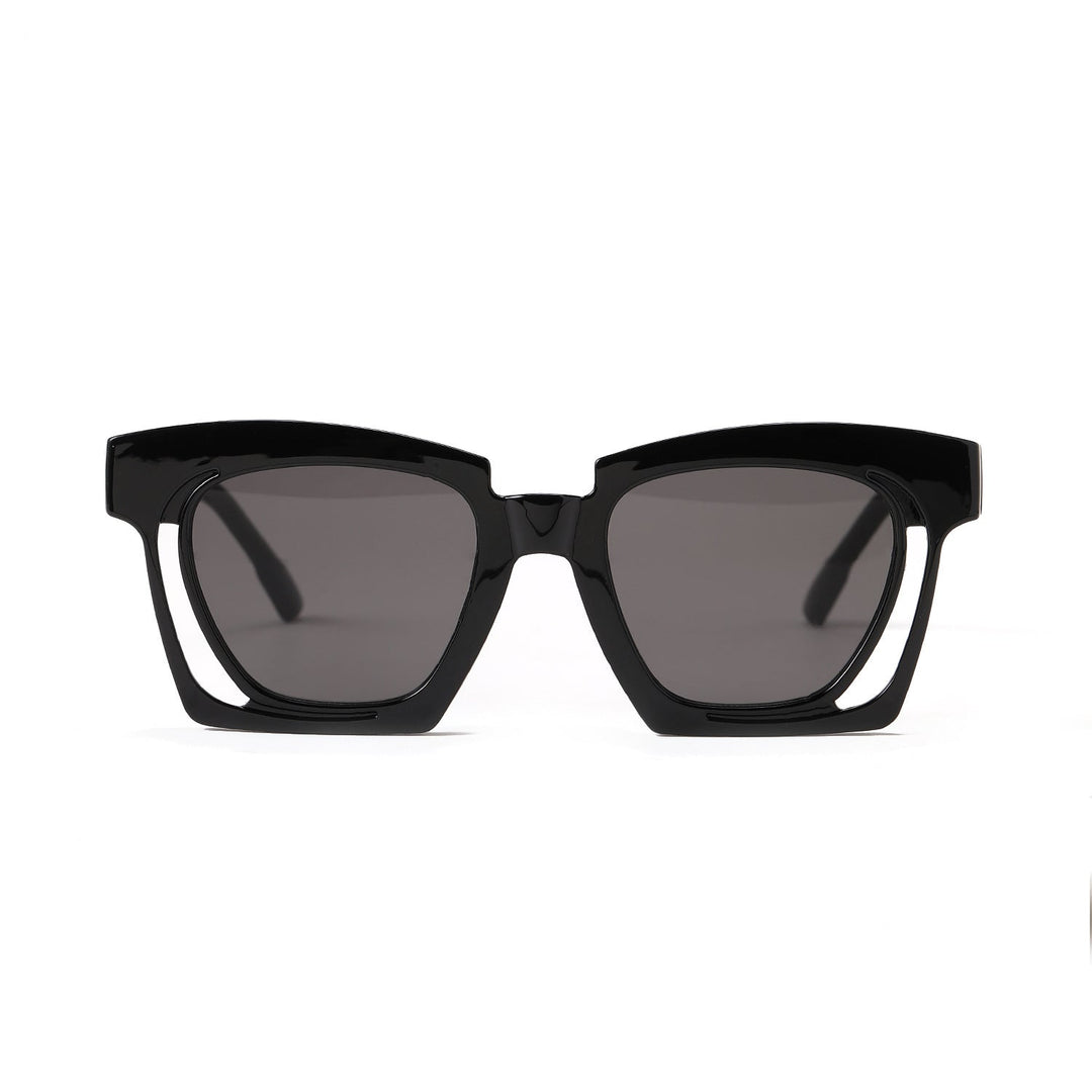 Ladies trendy geometric sunglasses with stylish square frame Kalsten