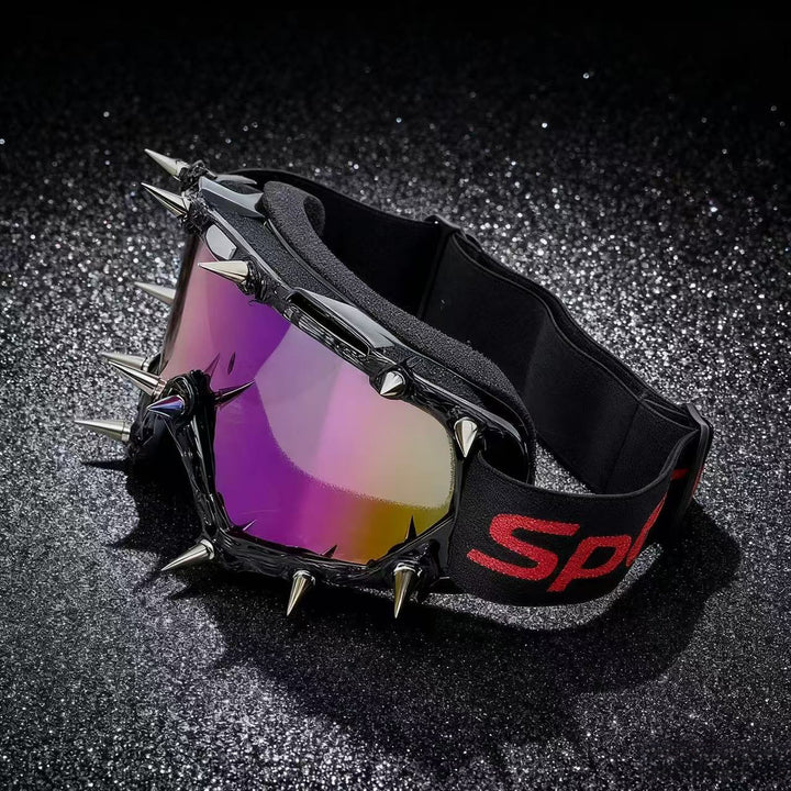 Women's sporty ski goggles with pointed accents Kalsten