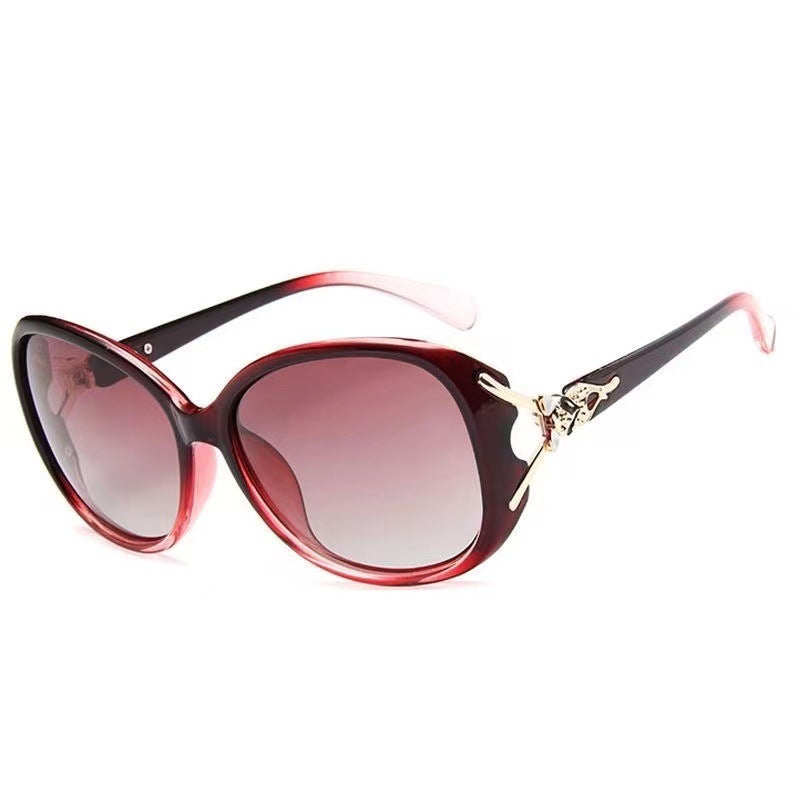 Women's Fashion Cat-Eye Sunglasses with Exclusive Metal Design Kalsten