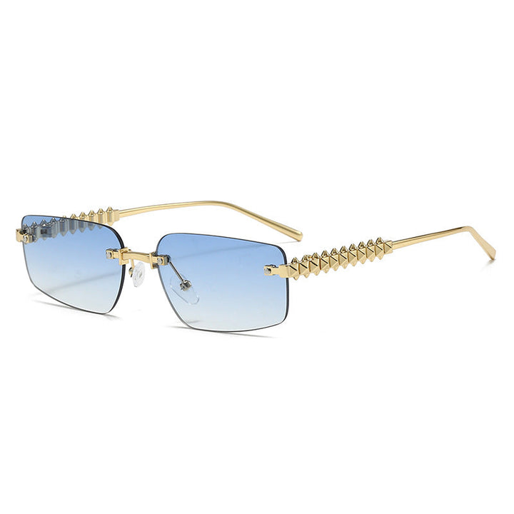 Women's fashion rectangular glasses with extravagant accents Kalsten